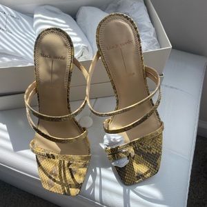 Black Suede Studio Pumps